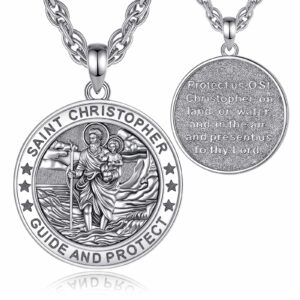 Médaille protection ronde